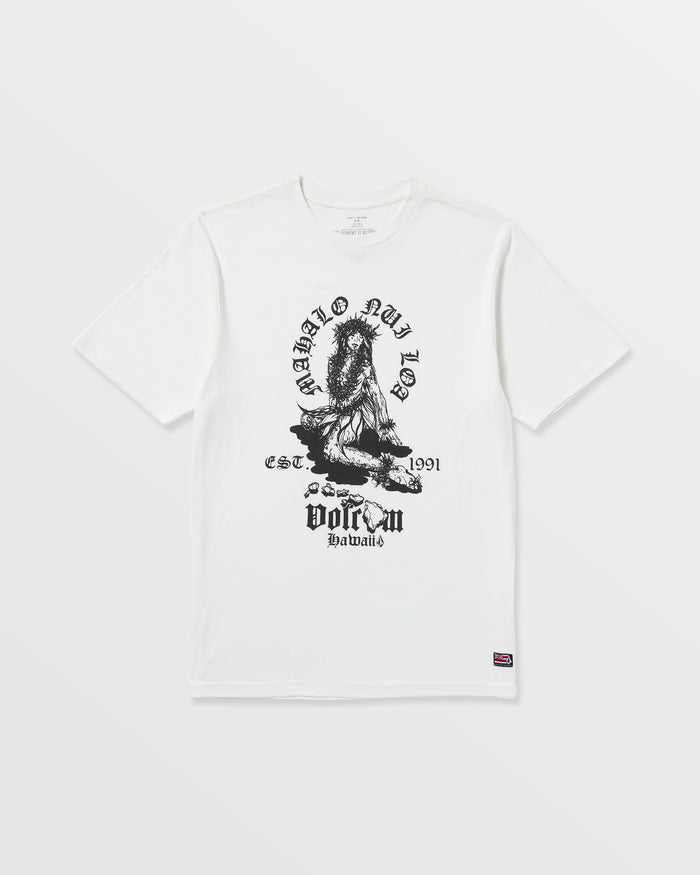 Men's Nui Loa Short Sleeve Tee-Off White-Volcom