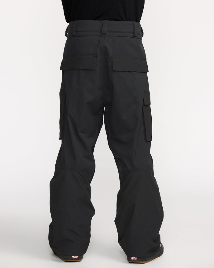 Men's Nwrk Baggy Pants-Black-Volcom