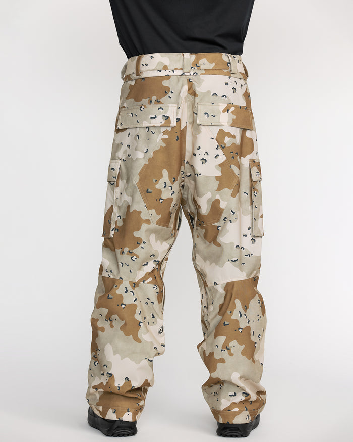 Men's Nwrk Baggy Pants-Camouflage-Volcom