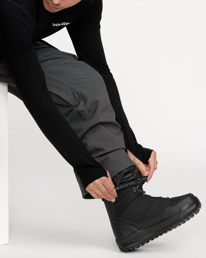 Men's Nwrk Baggy Pants-Dark Grey-Volcom