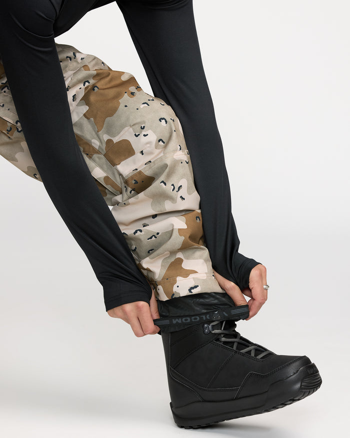 Men's Nwrk Baggy Pants-Camouflage-Volcom