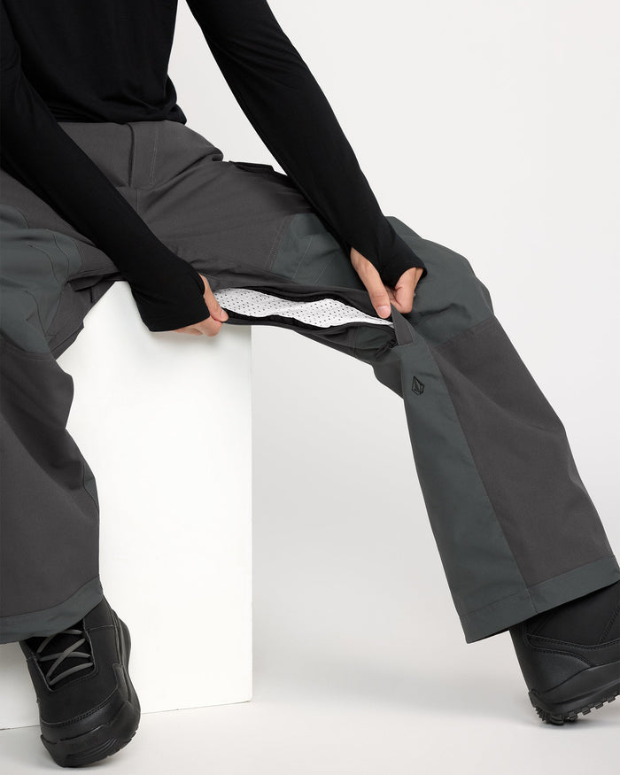 Men's Nwrk Baggy Pants-Dark Grey-Volcom
