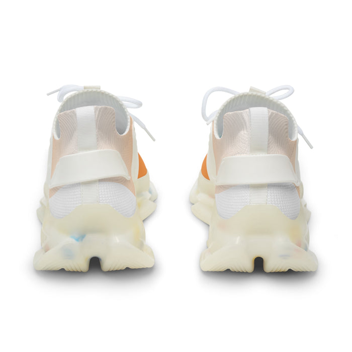 Men's Orange Crush Mesh Sneakers — Lightweight Athletic Shoes - 314 Originals