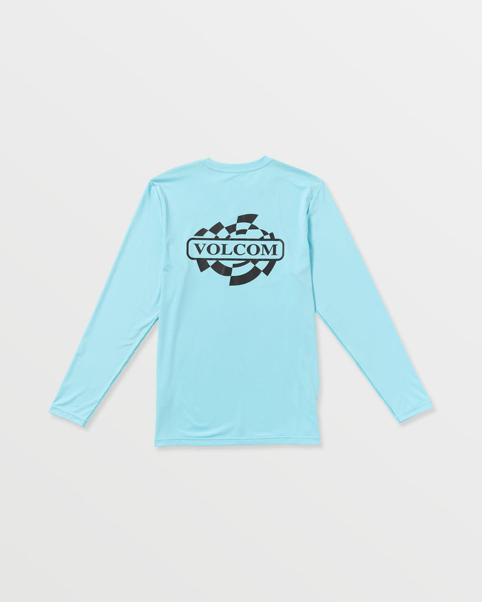Men's Oval Track Loose Long Sleeve Surf Tee--Volcom