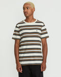 Men's Parotic Crew Short Sleeve Tee-Off White-Volcom
