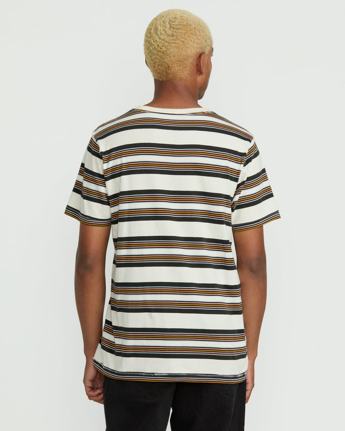 Men's Parotic Crew Short Sleeve Tee-Off White-Volcom