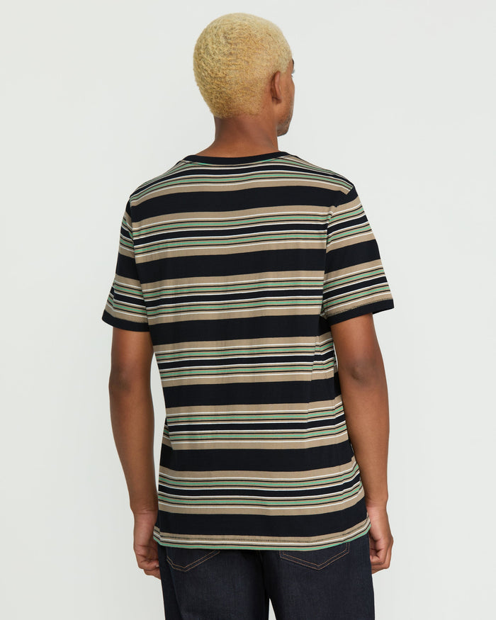 Men's Parotic Crew Short Sleeve Tee-Black-Volcom