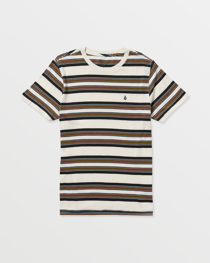 Men's Parotic Crew Short Sleeve Tee-Off White-Volcom