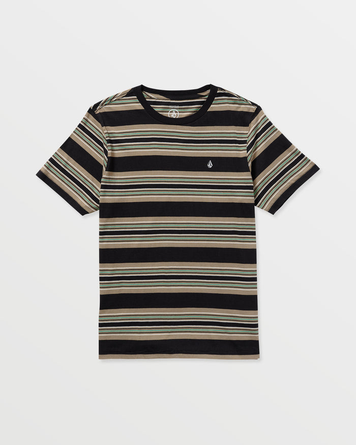 Men's Parotic Crew Short Sleeve Tee-Black-Volcom