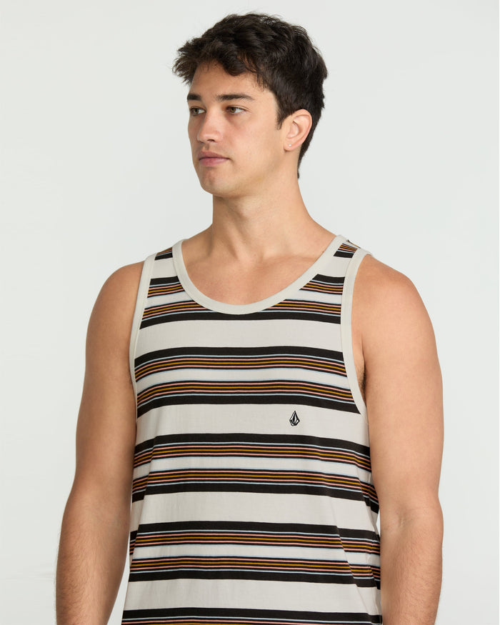 Men's Parotic Tank-Off White-Volcom