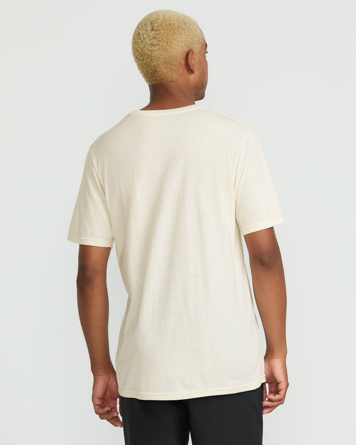 Men's Pau Hana Short Sleeve Tee-Off White Heather-Volcom
