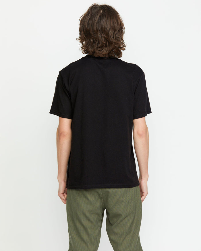 Men's Pnw Short Sleeve Tee-Black-Volcom