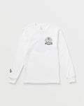 Men's Postcard Long Sleeve Tee-White-Volcom