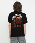 Men's Pour Choices Short Sleeve Tee-Black-Volcom