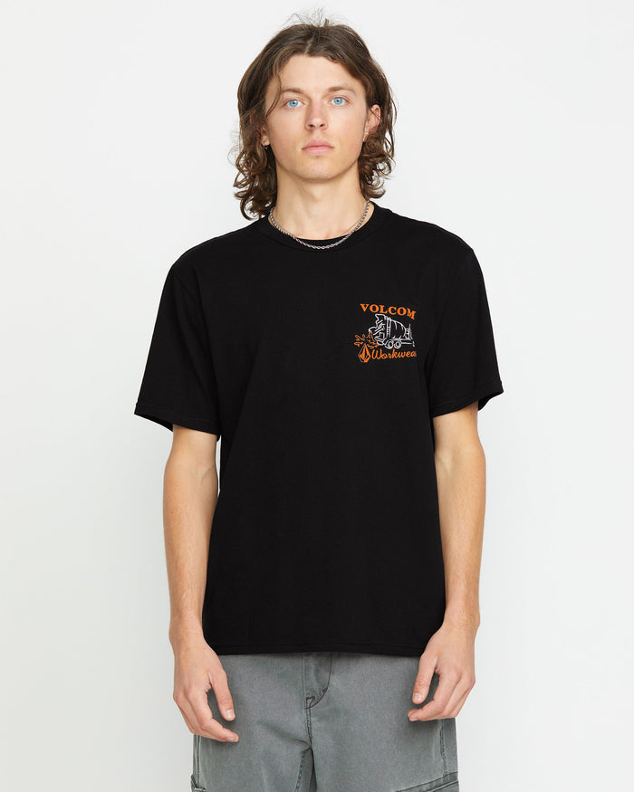 Men's Pour Choices Short Sleeve Tee-Black-Volcom