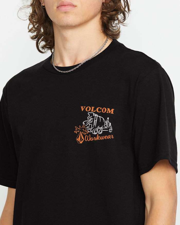 Men's Pour Choices Short Sleeve Tee-Black-Volcom