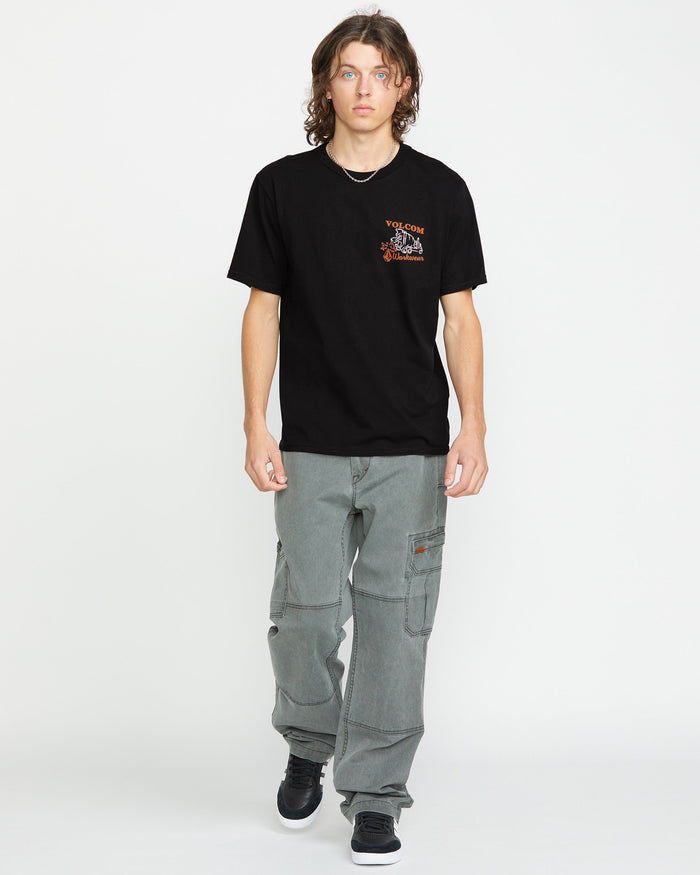 Men's Pour Choices Short Sleeve Tee-Black-Volcom