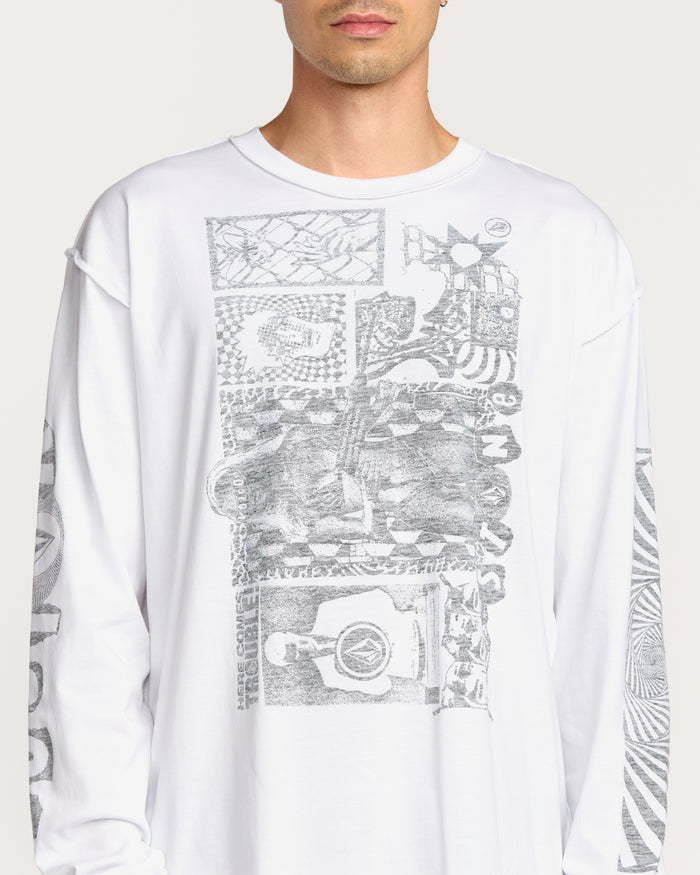 Volcom Men's Povj Long Sleeve Tee