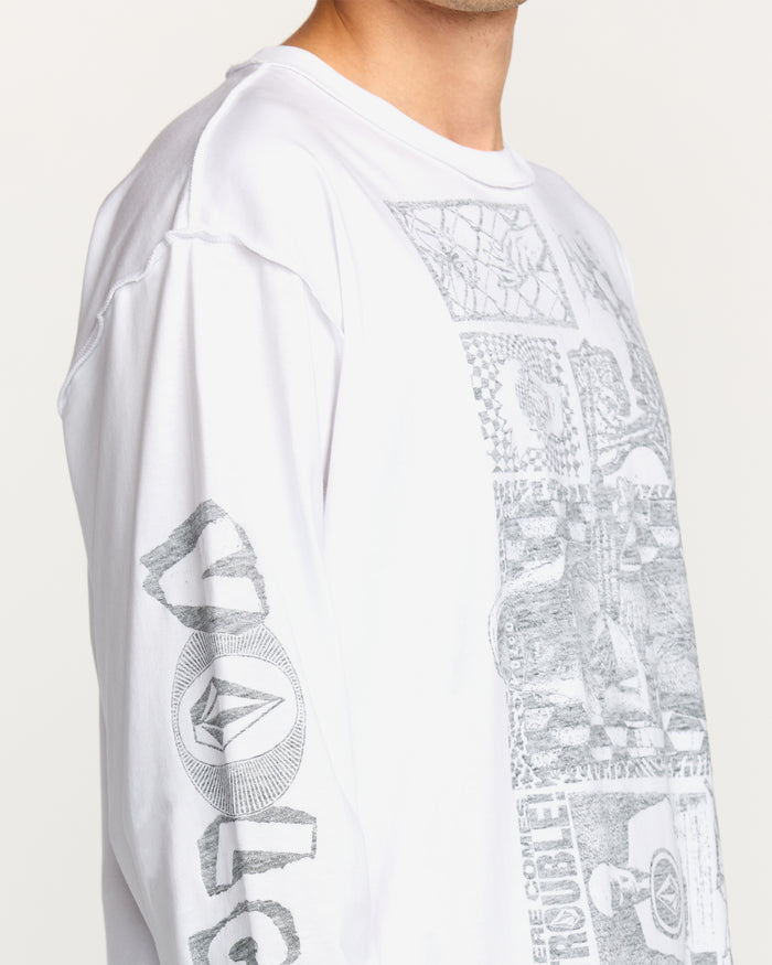 Volcom Men's Povj Long Sleeve Tee