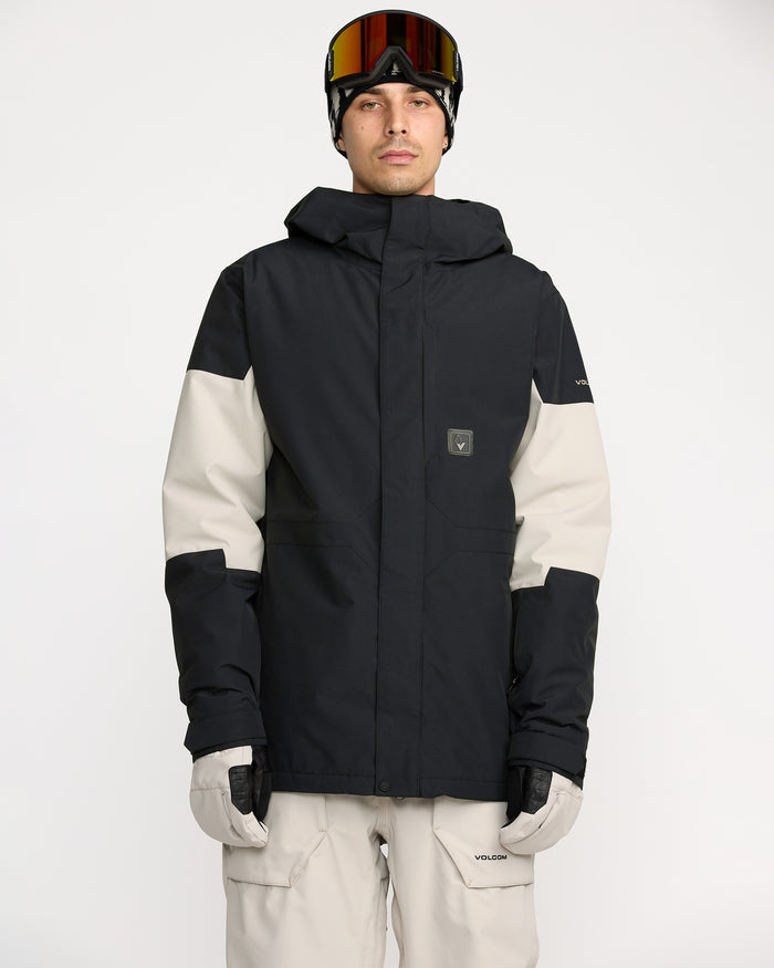 Men's Primry Insulated Jacket-Black-Volcom