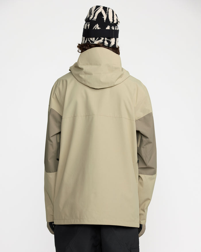 Men's Primry Insulated Jacket-Moss Green-Volcom