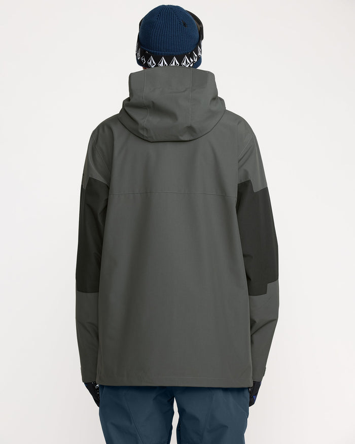 Men's Primry Insulated Jacket-Dark Grey-Volcom