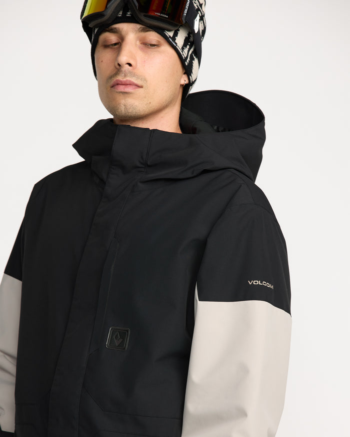 Men's Primry Insulated Jacket-Black-Volcom