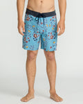 Men's Psyche Cotton Stoney 17" Trunks-Used Blue-Volcom