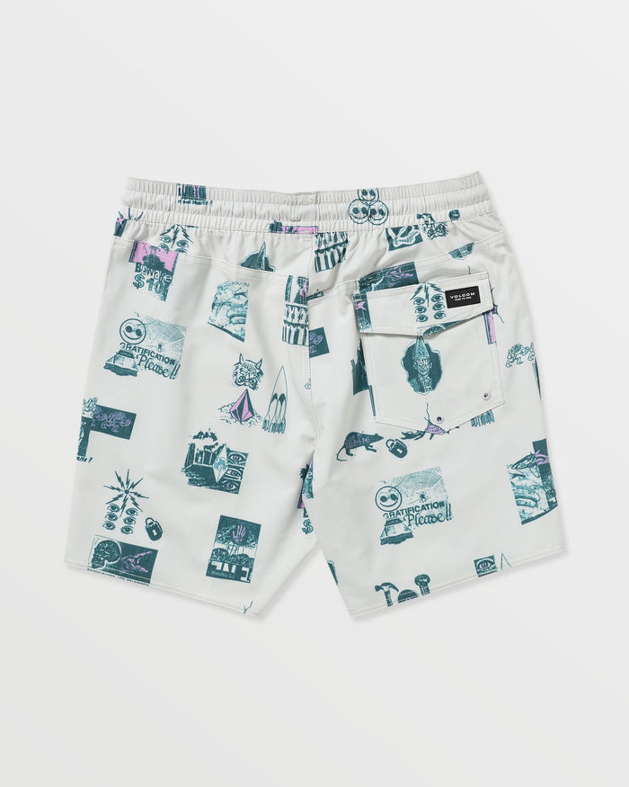 Men's Psyche Cotton 17" Trunks--Volcom