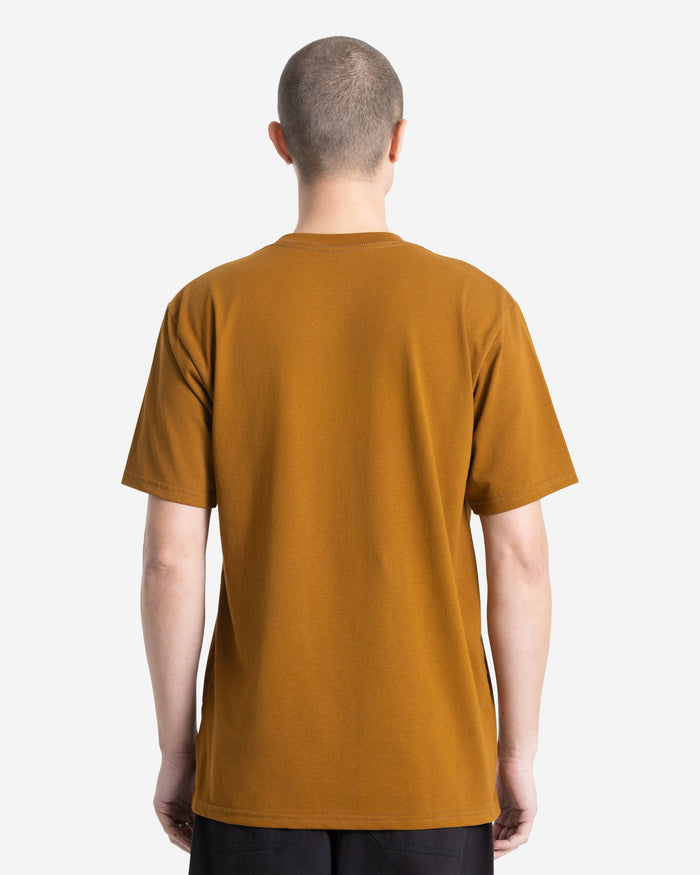 Men's Quone Short Sleeve Tee-Major Brown-Volcom