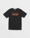 Men's Radiostar Maui Short Sleeve Tee-Washed Black Heather-Volcom