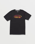Men's Radiostar North Shore Short Sleeve Tee-Washed Black Heather-Volcom