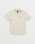 Men's Rambler Short Sleeve Shirt-Dirty White-Volcom