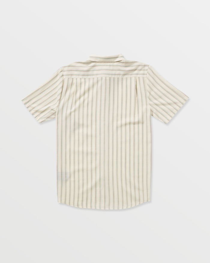 Men's Rambler Short Sleeve Shirt-Dirty White-Volcom