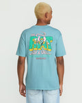 Men's Rat Bar Short Sleeve Tee-Used Blue-Volcom