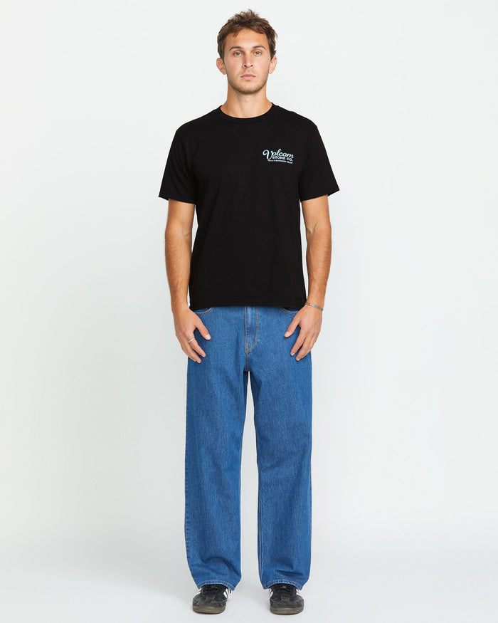 Men's Rat Trap Short Sleeve Tee-Black-Volcom