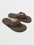 Men's Recliner Sandals-Brown-Volcom