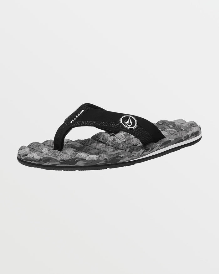 Men's Recliner Sandals-Gray Combo-Volcom