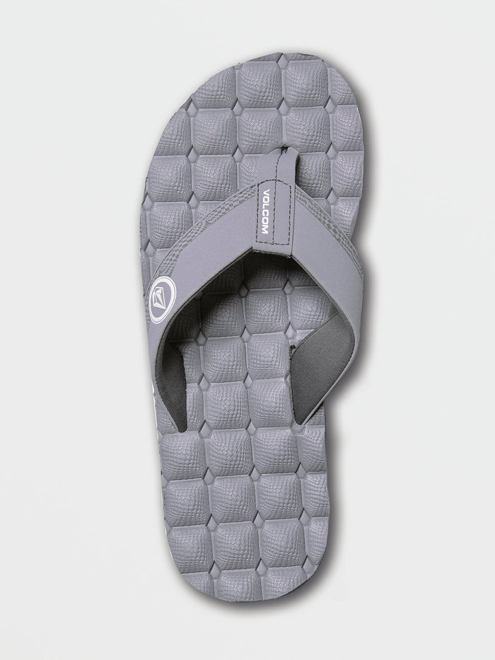 Men's Recliner Sandals-Light Grey-Volcom