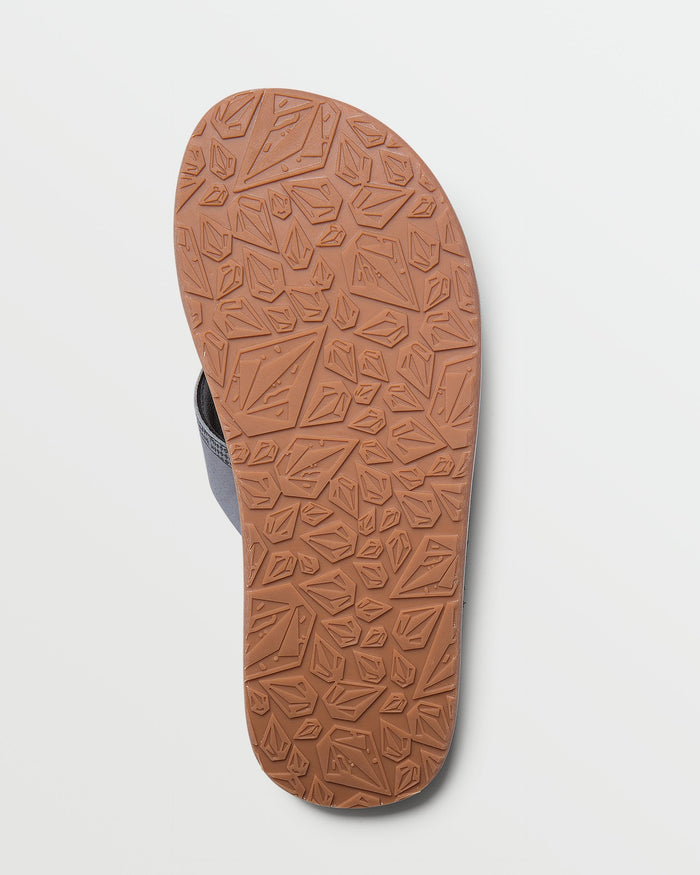Men's Recliner Sandals-Light Grey-Volcom