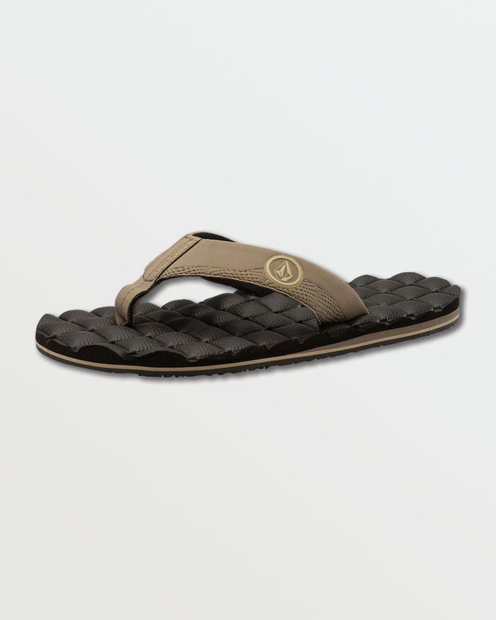 Men's Recliner Sandals-Khaki-Volcom