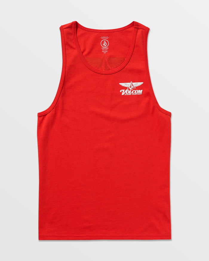 Men's Revel Tank-Chili Red-Volcom