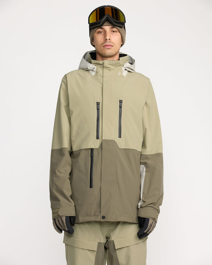 Men's RNGE Stretch 30K Jacket-Moss Green-Volcom