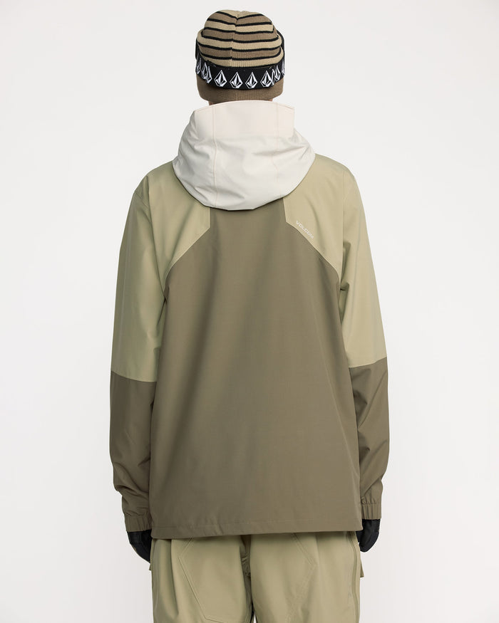 Men's RNGE Stretch 30K Jacket-Moss Green-Volcom