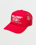 Men's Road Tested Cheese Hat-Cranberry-Volcom