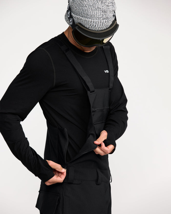 Men's Roan Bib-Black-Volcom