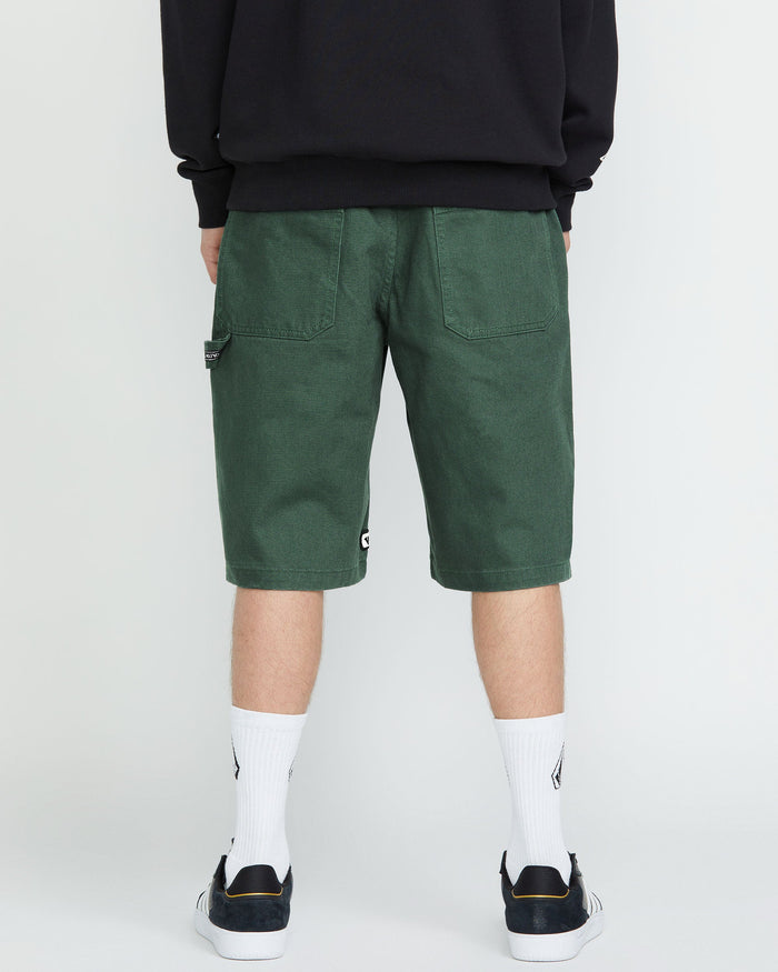 Men's Sawhorse Denim Shorts-Alpine-Volcom