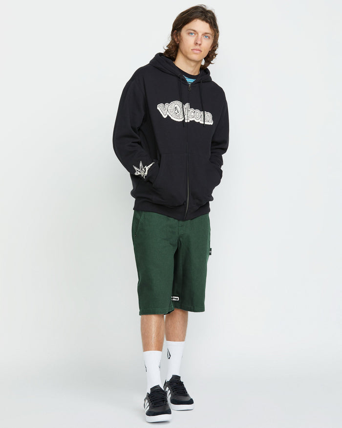 Men's Sawhorse Denim Shorts-Alpine-Volcom