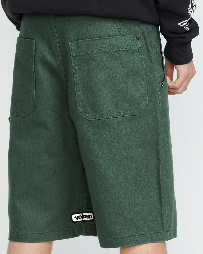 Men's Sawhorse Denim Shorts-Alpine-Volcom