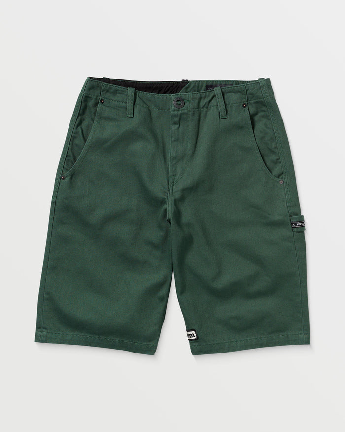 Men's Sawhorse Denim Shorts-Alpine-Volcom
